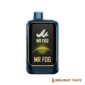 Blue Raspberry Peach Ice - Mr Fog Nova 36k Puffs - Disposable Vape