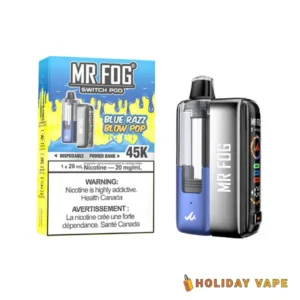 Blue Razz B Pop - Mr Fog Switch 45K Puffs Disposable (Pod Kit)