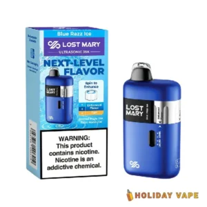 Blue Razz Ice - Lost Mary Ultrasonic 35K Puffs - Disposable Vape