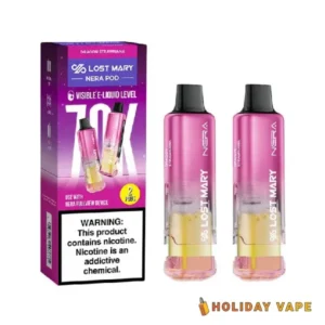 Dragon Strawnana - Lost Mary NERA 70K Puffs - Disposable Vape (Only Pod)