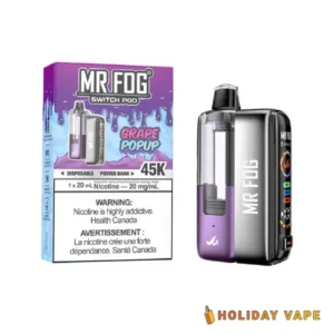 Grape Popup - Mr Fog Switch 45K Puffs Disposable (Pod Kit)
