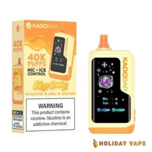 Mango Pudding - Kado Bar NI40K Ice + Nic Control - Disposable Vape