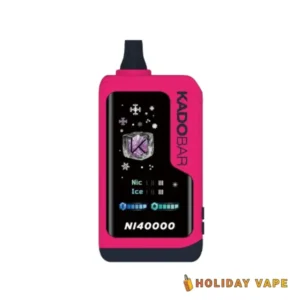 Cherry Hard Popz - Kado Bar NI40K Ice + Nic Control - Disposable Vape