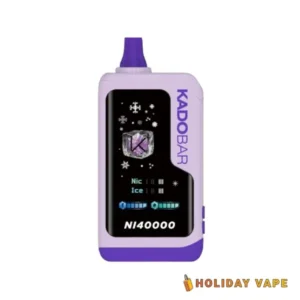 Grape Jam - Kado Bar NI40K Ice + Nic Control - Disposable Vape