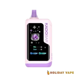 Strawberry Cream Snowcone - Kado Bar NI40K Ice + Nic Control - Disposable Vape