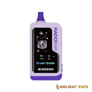 Grape Ice - Kado Bar NI40K Ice + Nic Control - Disposable Vape