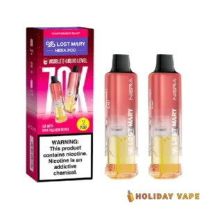Pomegranate Blast - Lost Mary NERA 70K Puffs - Disposable Vape (Only Pod)