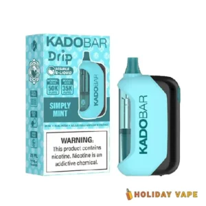 Simple Mint - Kado Bar Drip 50K Puffs - Disposable Vape