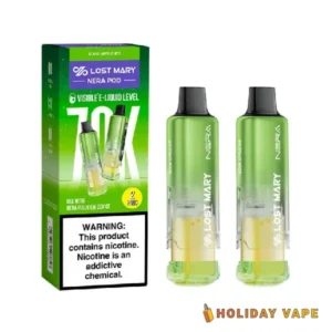 Sour Apple Ice - Lost Mary NERA 70K Puffs - Disposable Vape (Only Pod)