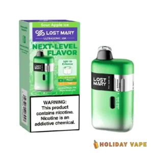 Sour Apple Ice - Lost Mary Ultrasonic 35K Puffs - Disposable Vape