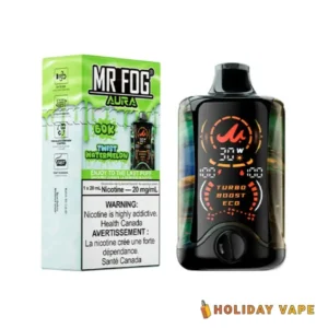 Twist Watermelon  - Mr Fog Aura 60k Puffs - Disposable Vape
