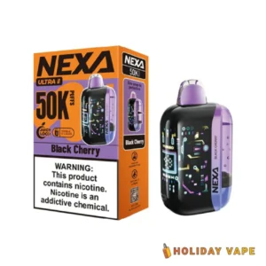 Black Cherry Nexa Ultra II 50K Puffs Disposable Vape