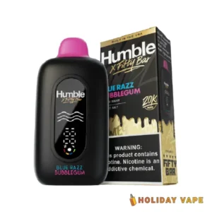 Blue Razz Bubblegum Humble X Fifty Bar 20000 Puffs Disposable
