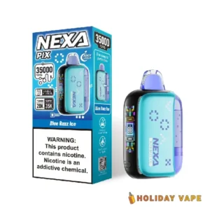 Blue Razz Ice Nexa Pix 35K & 40K Puffs Disposable Vape (We will ship whichever count is available)