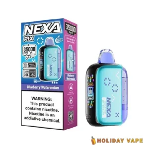 Blueberry Watermelon Nexa Pix 35K & 40K Puffs Disposable Vape (We will ship whichever count is available)