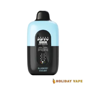 Blueberry Yoghurt Fifty Bar V2 20K Puffs Disposable Vape - 5 % NIC