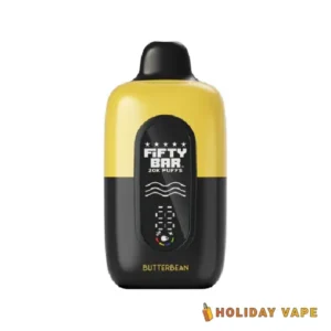 Butterbean Fifty Bar V2 20K Puffs Disposable Vape - 5 % NIC