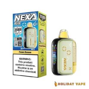 Frozen Banana Nexa Pix 35K Puffs Disposable Vape