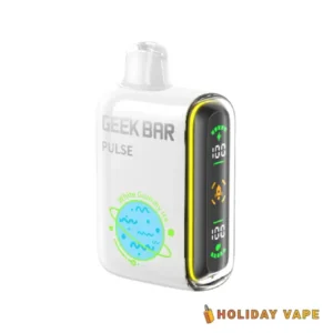 Geek Bar Pulse White Gummy Ice 15000 Puffs Disposable Vape