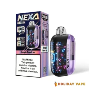 Georgia Peach Ice Nexa Ultra 50k Puffs Disposable Vape