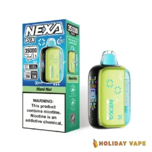 Miami Mint Nexa Pix 35K & 40K Puffs Disposable Vape (We will ship whichever count is available)