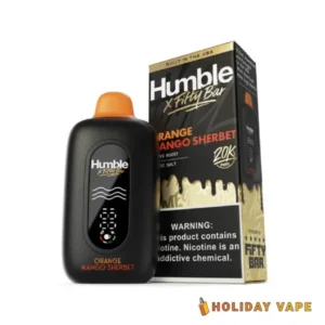 Orange Mango Sherbet Humble X Fifty Bar 20000 Puffs Disposable
