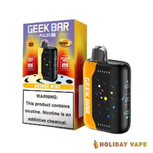 Orange Mint Geek Bar Pulse X 25k Puffs Disposable Vape​