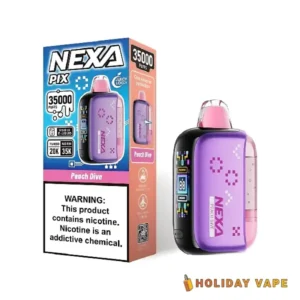 Peach Dive Nexa Pix 35K & 40K Puffs Disposable Vape (We will ship whichever count is available)