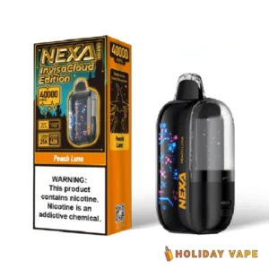 Peach Luna Nexa Ultra 50,000 Puffs Invisa Cloud Edition Disposable