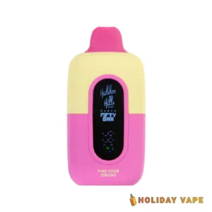 Pink Sour Straws Hidden Hills X Fifty Bar Disposable Vape