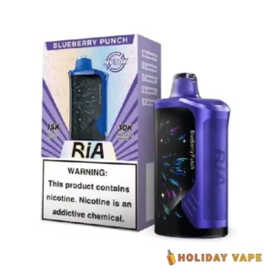 RIA NV30K Blueberry Punch - Geek Bar Disposable Vape