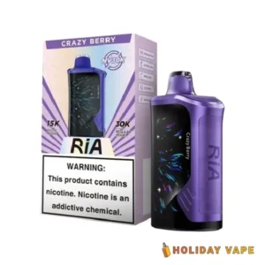 RIA NV30K Crazy Berry - Geek Bar Disposable Vape
