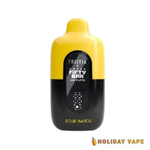 Sour Batch Fruitia X Fifty Bar 20,000 Puffs Disposable Vape