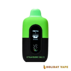 Strawberry Beltz Fruitia X Fifty Bar 20,000 Puffs Disposable Vape
