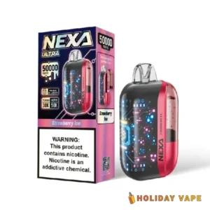 Strawberry Ice Nexa Ultra 50,000 Puffs Disposable Vape