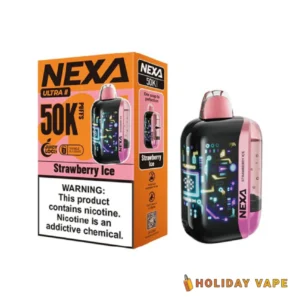 Strawberry Ice Nexa Ultra II 50K Puffs Disposable Vape