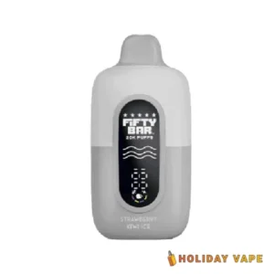 Strawberry Kiwi Ice Fifty Bar V2 20K Puffs Disposable Vape - 5 % NIC