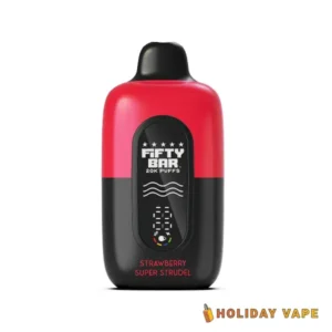 Strawberry Super Strudel Fifty Bar V2 20K Puffs Disposable Vape - 5 % NIC