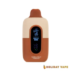 Vanilla Bean Tobacco Hidden Hills x Fifty Bar Disposable Vape