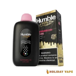 Watermelon Lychee Humble X Fifty Bar 20000 Puffs Disposable