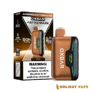 American Red Tobacco Oxbar Astro Maze 50K Disposable Vape
