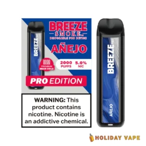Anejo - Breeze Pro 2000 Puffs - 5% NIC - Disposable Vape