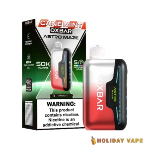 Cane Mint Oxbar Astro Maze 50K Disposable Vape