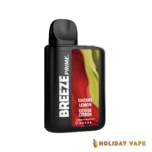 Cherry Lemon - Breeze Prime 6000 Puffs - 5% NIC - Disposable Vape