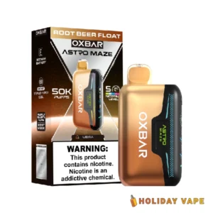 Root Beer Float Oxbar Astro Maze 50K Disposable Vape