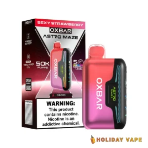 Sexy Strawberry Oxbar Astro Maze 50K Disposable Vape