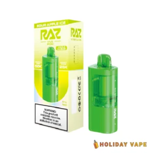 Sour Apple Ice Raz Vue 50K Puffs Disposable (Pod Only)