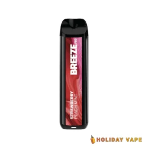 Strawberry Peach Mint - Breeze Pro 2000 Puffs - 5% NIC - Disposable Vape