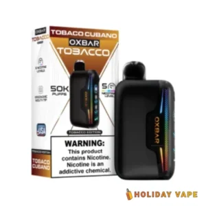 Tobacco Cubano Oxbar Astro Maze 50K Disposable Vape