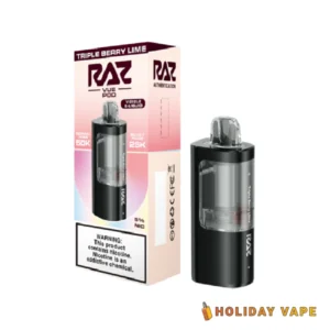 Triple Berry Lime Raz Vue 50K Puffs Disposable (Pod Only)